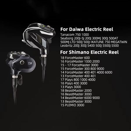 Reel-y Awesome Electric Fishing Cord: The 280Cm Power Line That Hooks Up Your Battery for a Shocking Good Time!