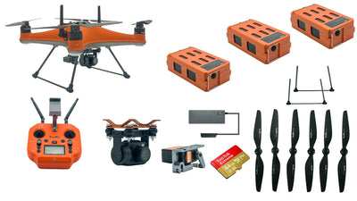Splash Drone 4  Waterproof Fishing Drone Fishing Bundle