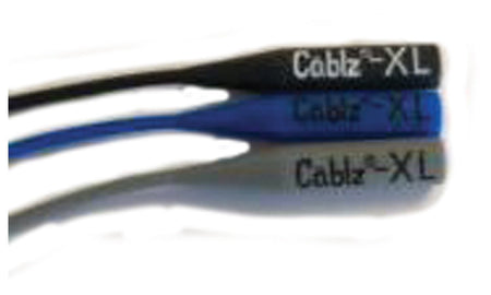 Cablz Silicone X L Black - Get Tight Gear