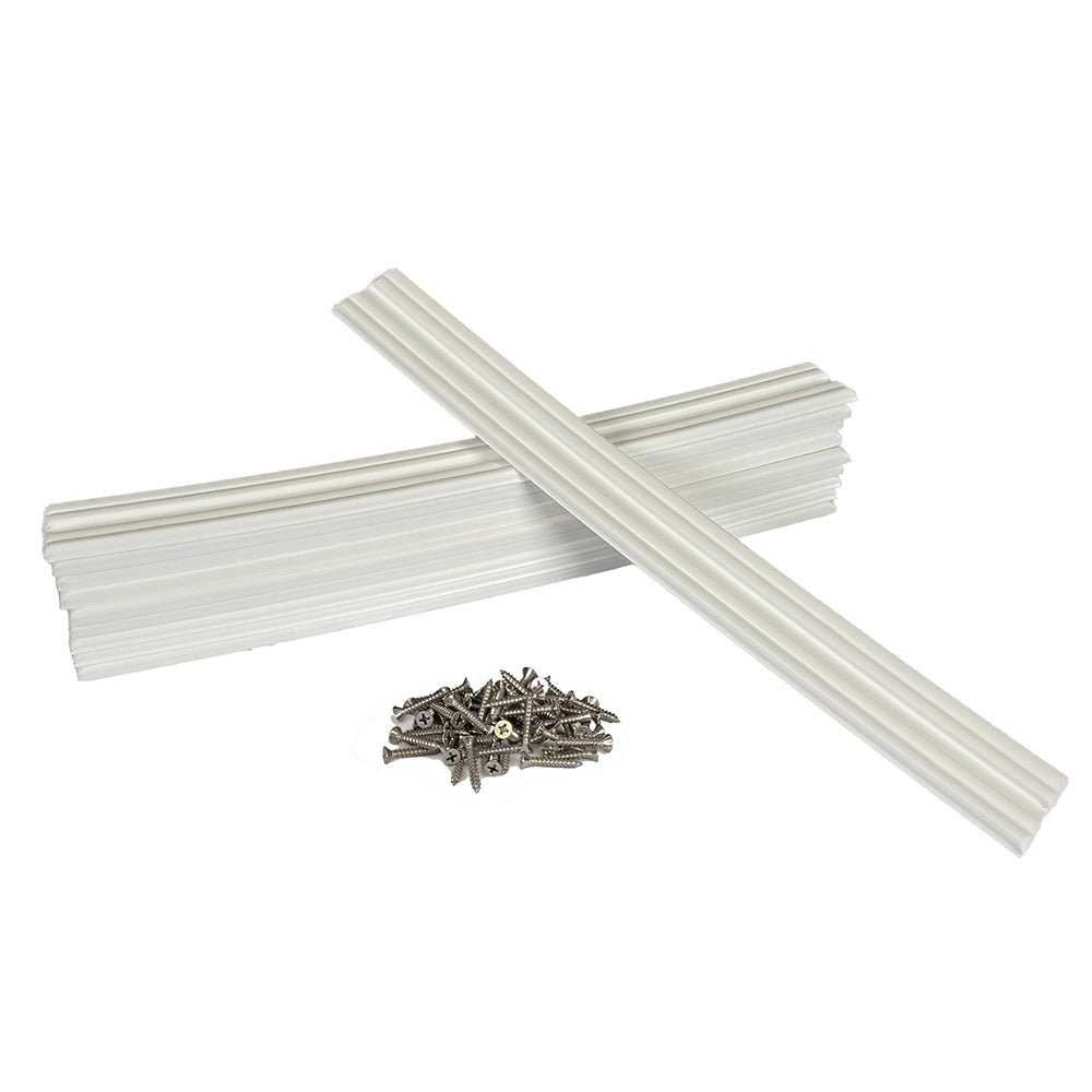 Caliber Marine Slides 1.5"x15" White *10 - Pack - Get Tight Gear