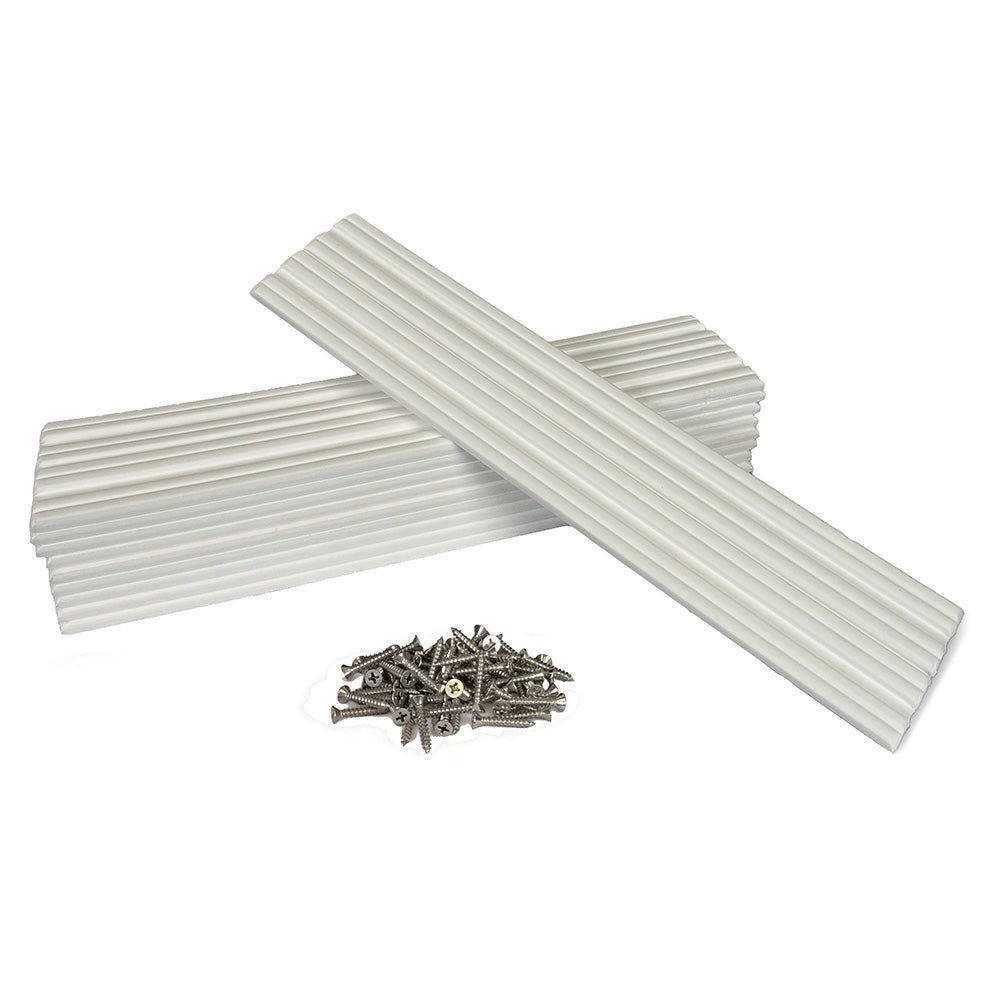 Caliber Marine Slides 3"x15" White *10 - Pack - Get Tight Gear