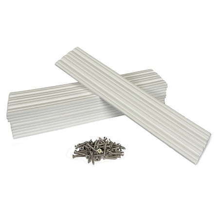 Caliber Marine Slides 3"x15" White *10 - Pack - Get Tight Gear