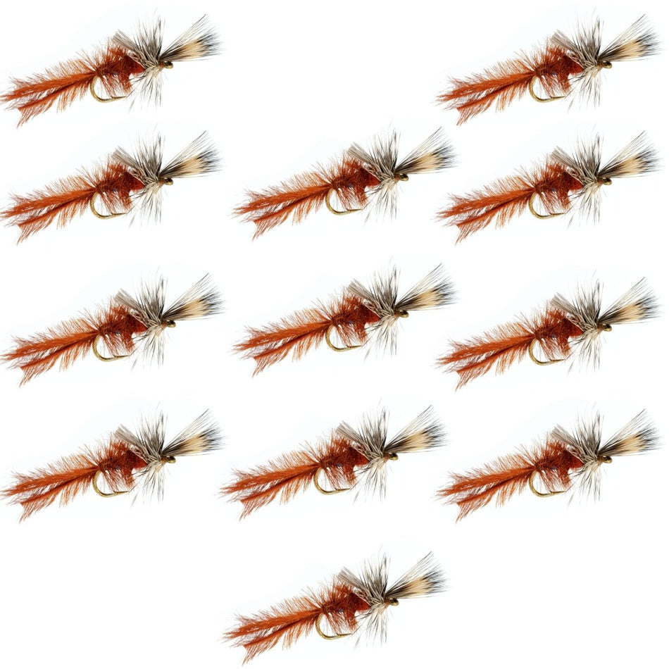 Callibaetis Cripple Mayfly 12 Flies Hook Size 16 - Get Tight Gear