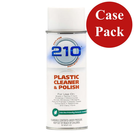 Camco 210 Plastic Cleaner Polish - 14oz Spray - Case of 12 - Get Tight Gear