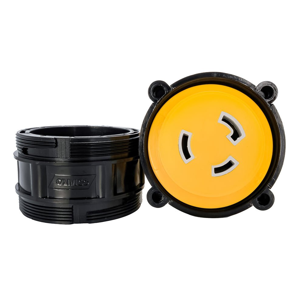 Camco 50AM/30AF Power Grip Marine 12" Locking Adapter - M - Lock/F - Locking Adapter - Get Tight Gear