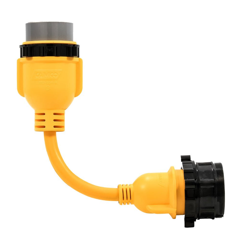 Camco 50AM/30AF Power Grip Marine 12" Locking Adapter - M - Lock/F - Locking Adapter - Get Tight Gear
