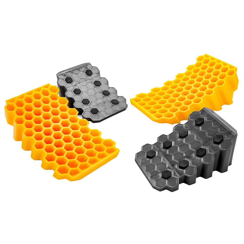 Camco Curved Leveler & Wheel Chock *2 - Pack - Get Tight Gear