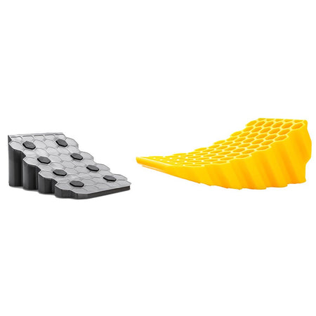 Camco Curved Leveler & Wheel Chock - Get Tight Gear