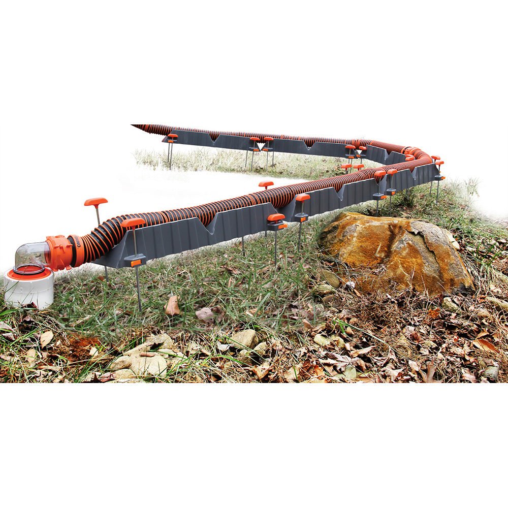 Camco Rhino RV Sewer Hose Drain Support - Get Tight Gear