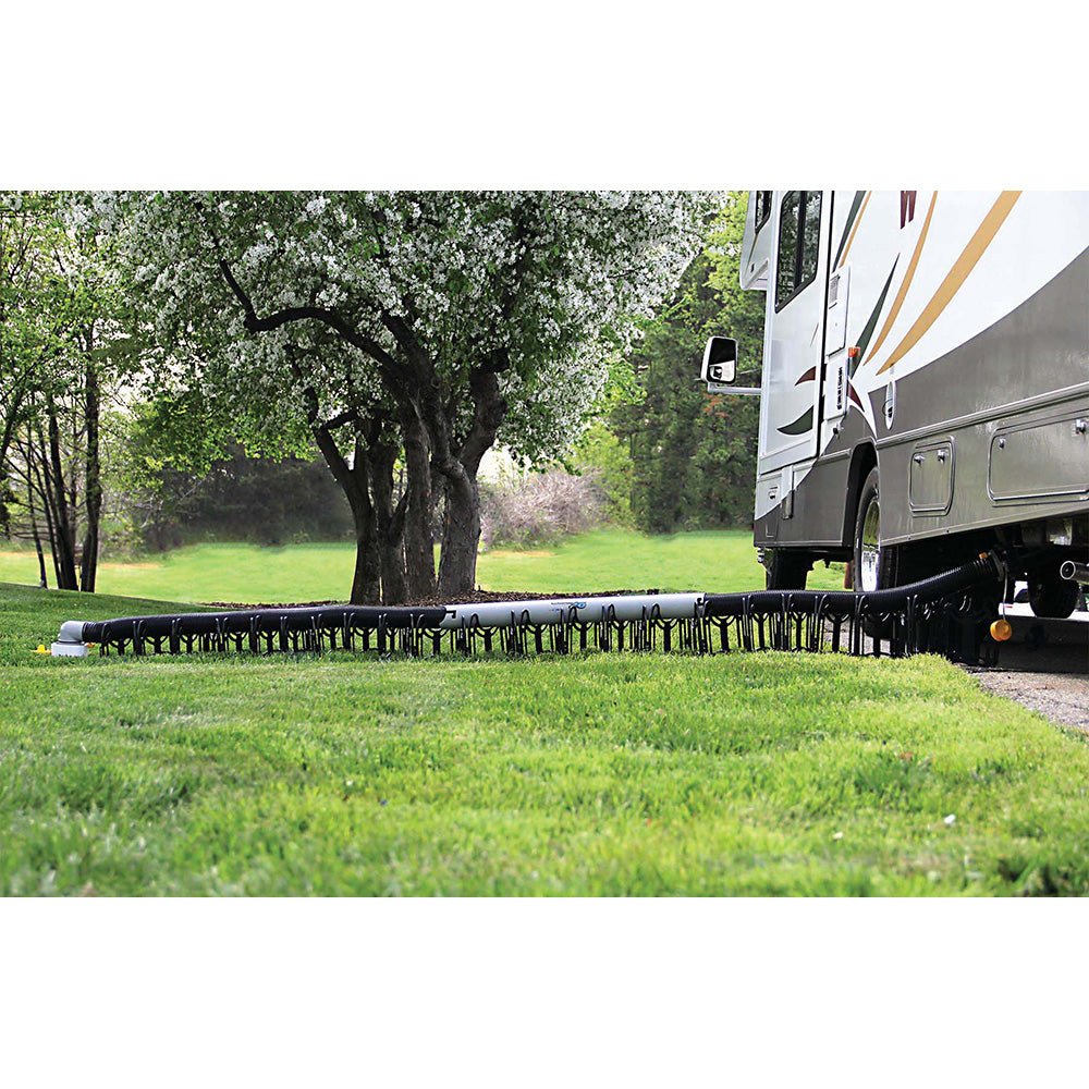 Camco Sidewinder Plastic Sewer Hose Support - 10' - Get Tight Gear