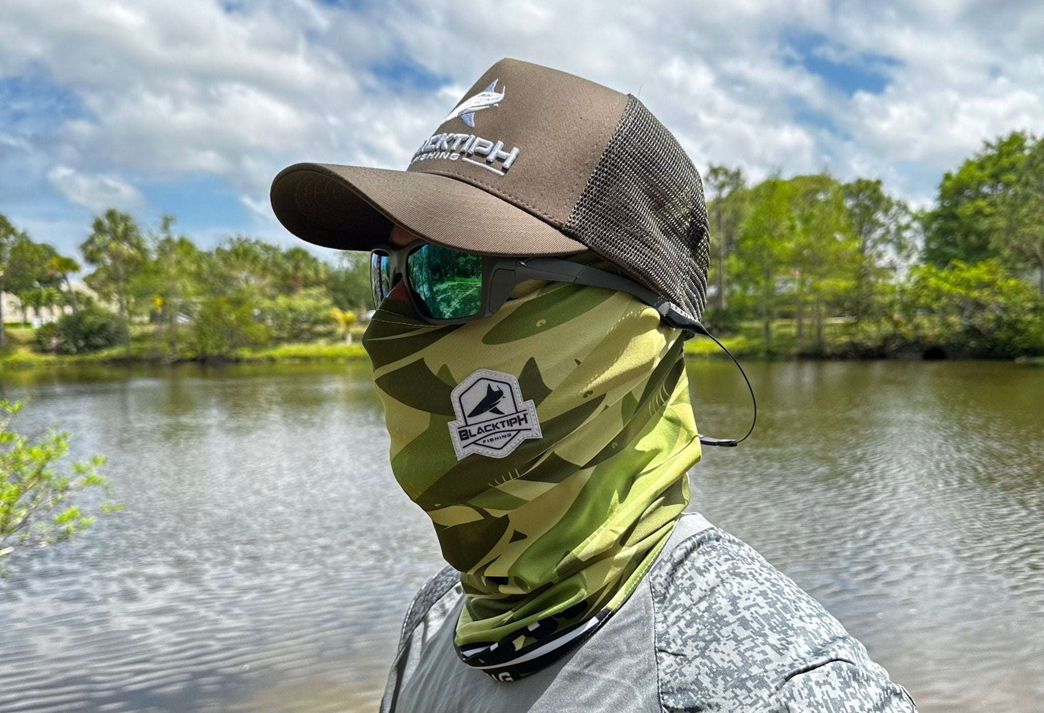 Camo Performance Face Shield - Get Tight Gear