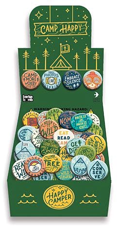Camp Happy Buttons 120 Ct - Get Tight Gear