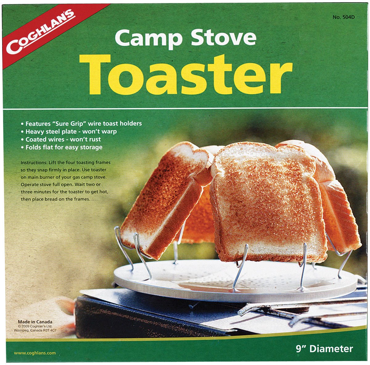 Camp Stove Toaster - Get Tight Gear