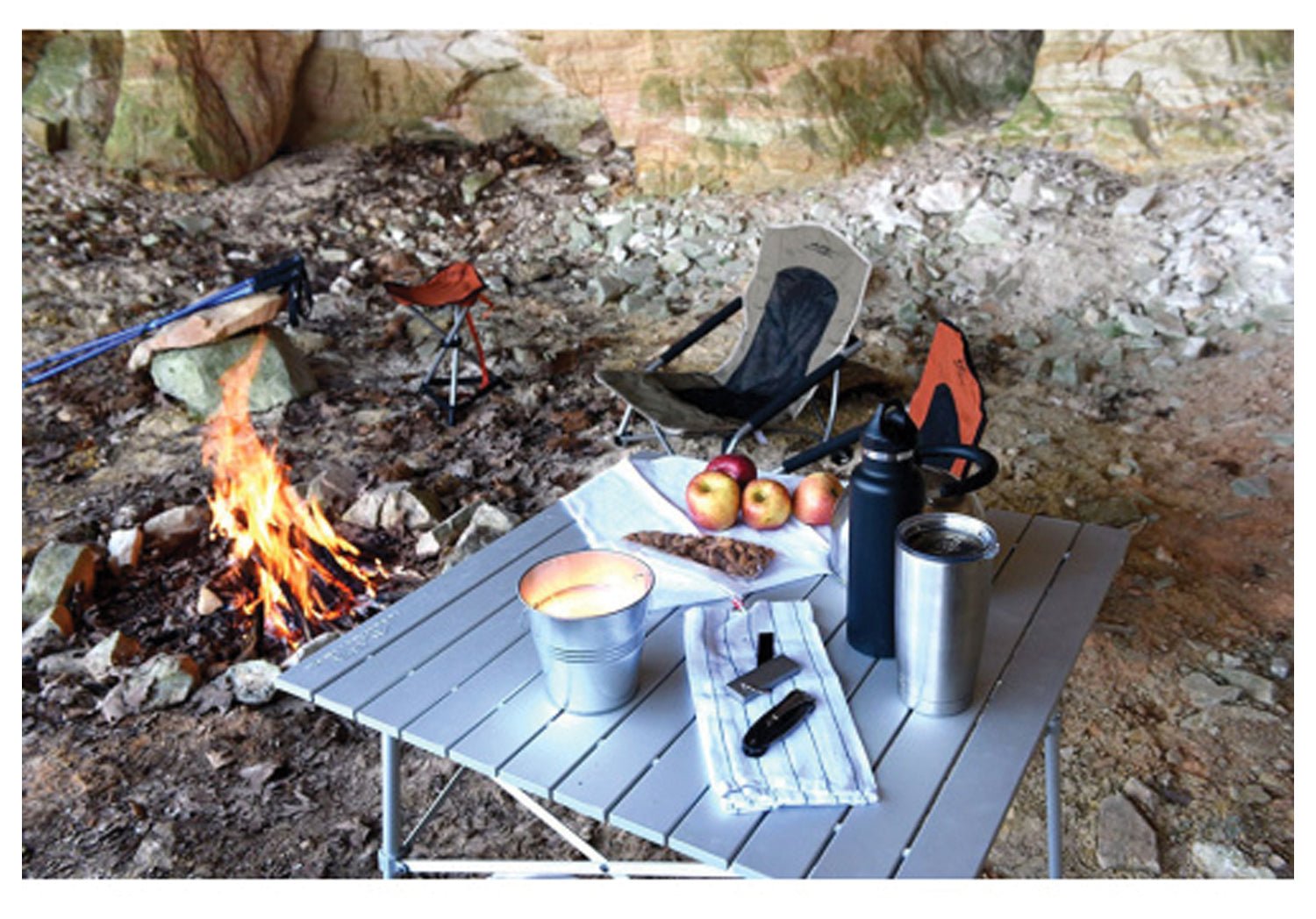 Camp Table Silver - Get Tight Gear