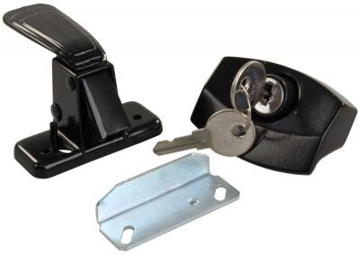 CAMPER DOOR LATCH BLACK - Get Tight Gear