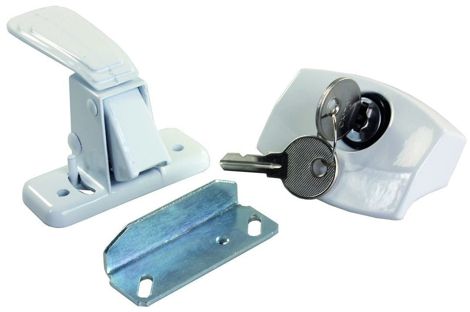 CAMPER DOOR LATCH WHITE - Get Tight Gear