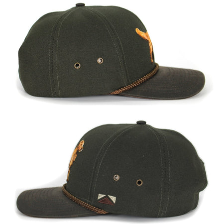 Canvas Golden Retriever Hat with Wax Cloth Visor - Get Tight Gear