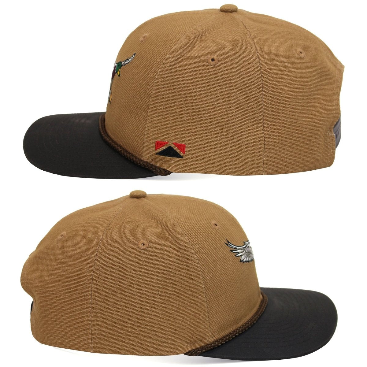 Canvas Mallard Drake Duck Hat with Wax Cloth Visor - Get Tight Gear