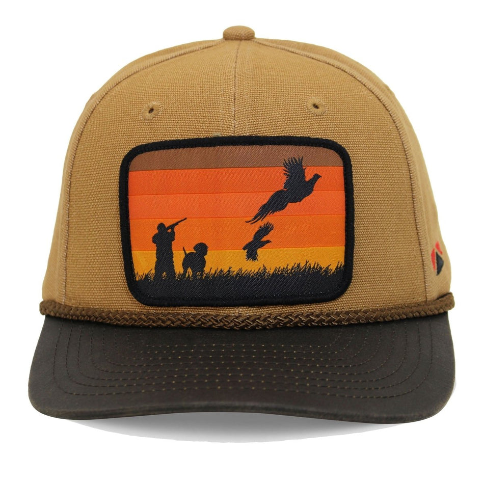 Canvas Upland Flush Patch Hat with Wax Cloth Visor - Get Tight Gear
