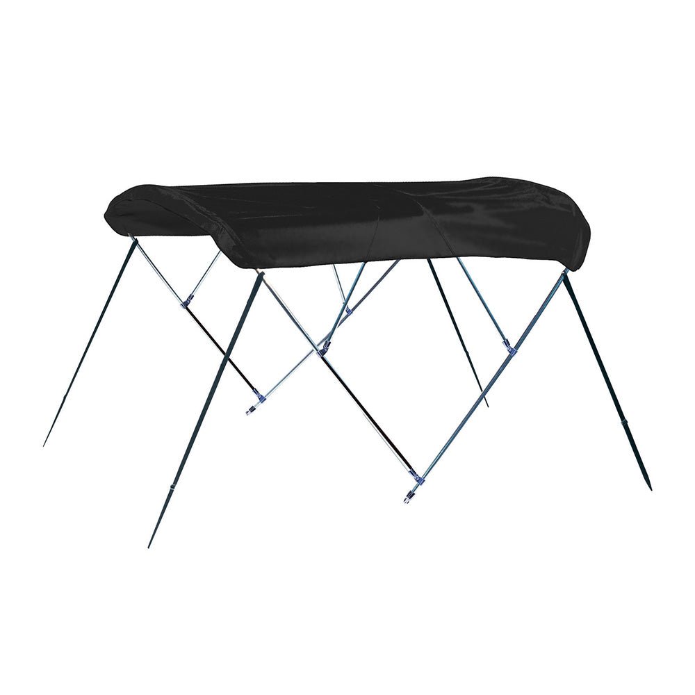 Carver 3 Bow 4675U Bimini Top with Boot - Black Acrylic - Get Tight Gear