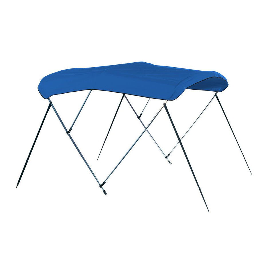 Carver 3 Bow 4681U Bimini Top with Boot - Pacific Blue Acrylic - Get Tight Gear