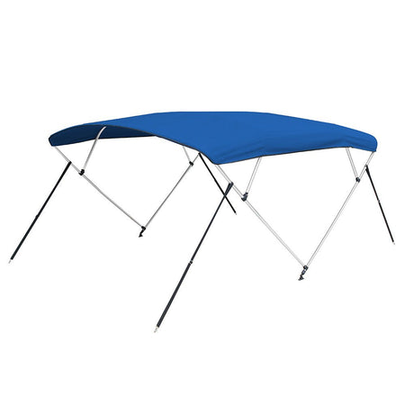 Carver 3 Bow 5487U Bimini Top with Boot - Pacific Blue Acrylic - Get Tight Gear