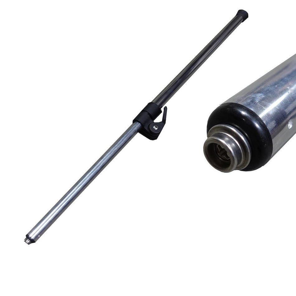 Carver Boat Cover Adjustable Support Pole w/Snap & Vinyl End - Get Tight Gear