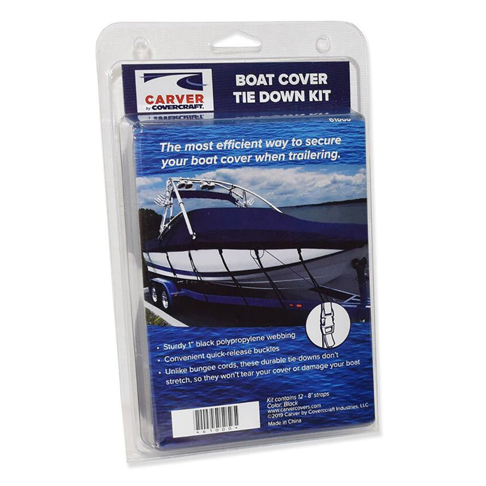 Carver Boat Cover Tie Down Kit - Get Tight Gear