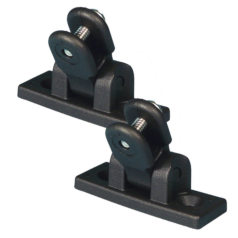 Carver Deck Hinge Nylon Pair - Black - Get Tight Gear