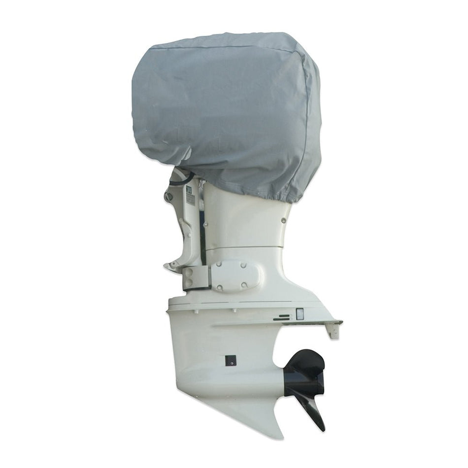 Carver Poly - Flex II 100 HP Universal Motor Cover - 25"L x 26"H x 19"W - Grey - Get Tight Gear