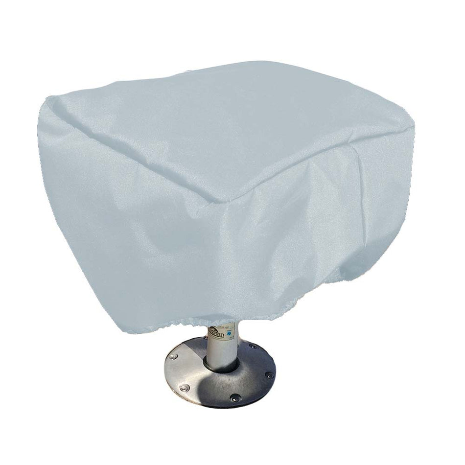 Carver Poly - Flex II Fishing Chair Cover - Fits up to 15"H x 20"W x 20"D - Grey - Get Tight Gear