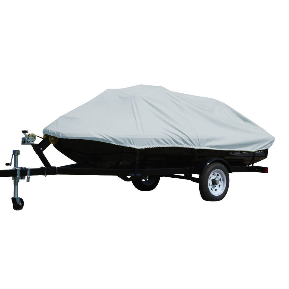 Carver Poly - Flex II Styled - to - Fit Cover f/3 Seater Personal Watercrafts - 142" X 48" X 48" - Grey - Get Tight Gear