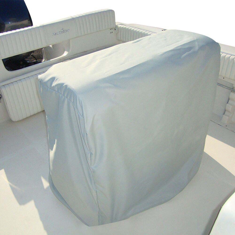 Carver Poly - Flex II Universal Leaning Post Cover - 47"H x 41"W x 24"D - Grey - Get Tight Gear