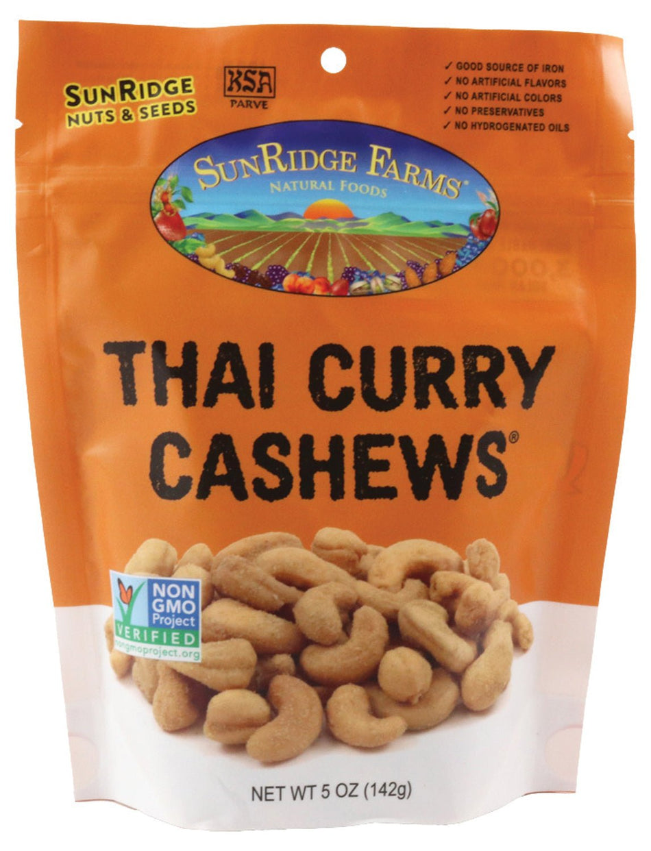 Cashews Thai Curry 5 Oz - Get Tight Gear