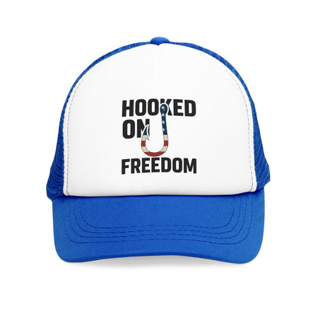 Catch the Spirit Trucker Cap - 'Hooked on Freedom' Design - Get Tight Gear