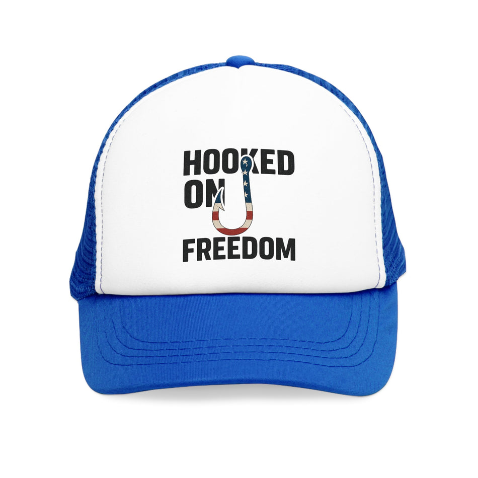 Catch the Spirit Trucker Cap - 'Hooked on Freedom' Design - Get Tight Gear