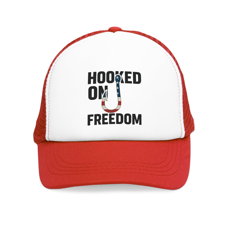 Catch the Spirit Trucker Cap - 'Hooked on Freedom' Design - Get Tight Gear