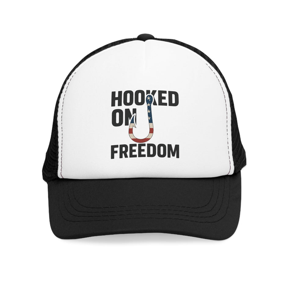 Catch the Spirit Trucker Cap - 'Hooked on Freedom' Design - Get Tight Gear