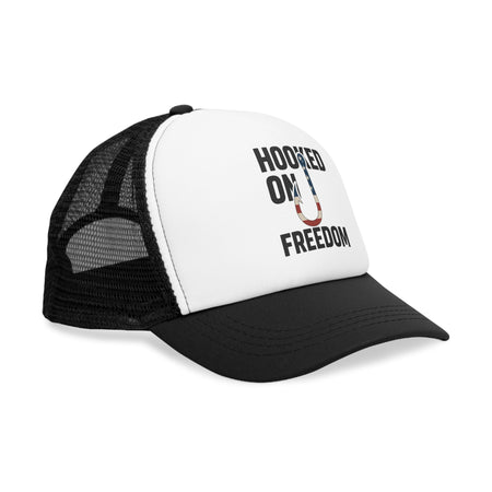 Catch the Spirit Trucker Cap - 'Hooked on Freedom' Design - Get Tight Gear
