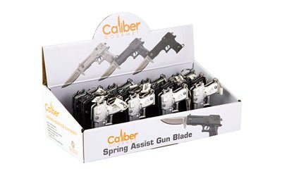 CBG CALIBER GUN KNIFE DISPLAY 12PC - Get Tight Gear