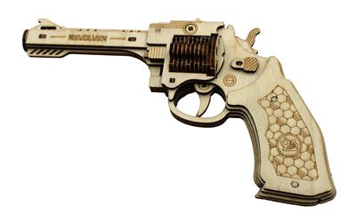 CBG CALIBER REVOLVER WOOD PUZ GUN - Get Tight Gear
