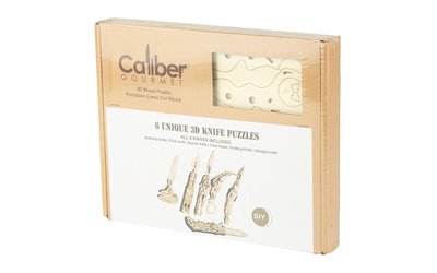 CBG CALIBER WOOD KNIVES PUZ 6 PCS - Get Tight Gear