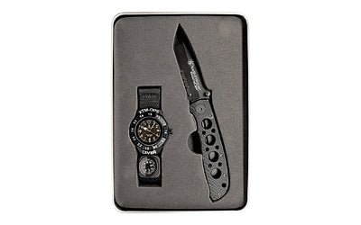 CBG S&W EXTREME OPS KNIFE/WATCH BLK - Get Tight Gear