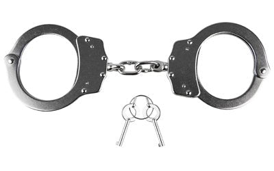 CBG UZI HANDCUFF CHAIN SILVER - Get Tight Gear
