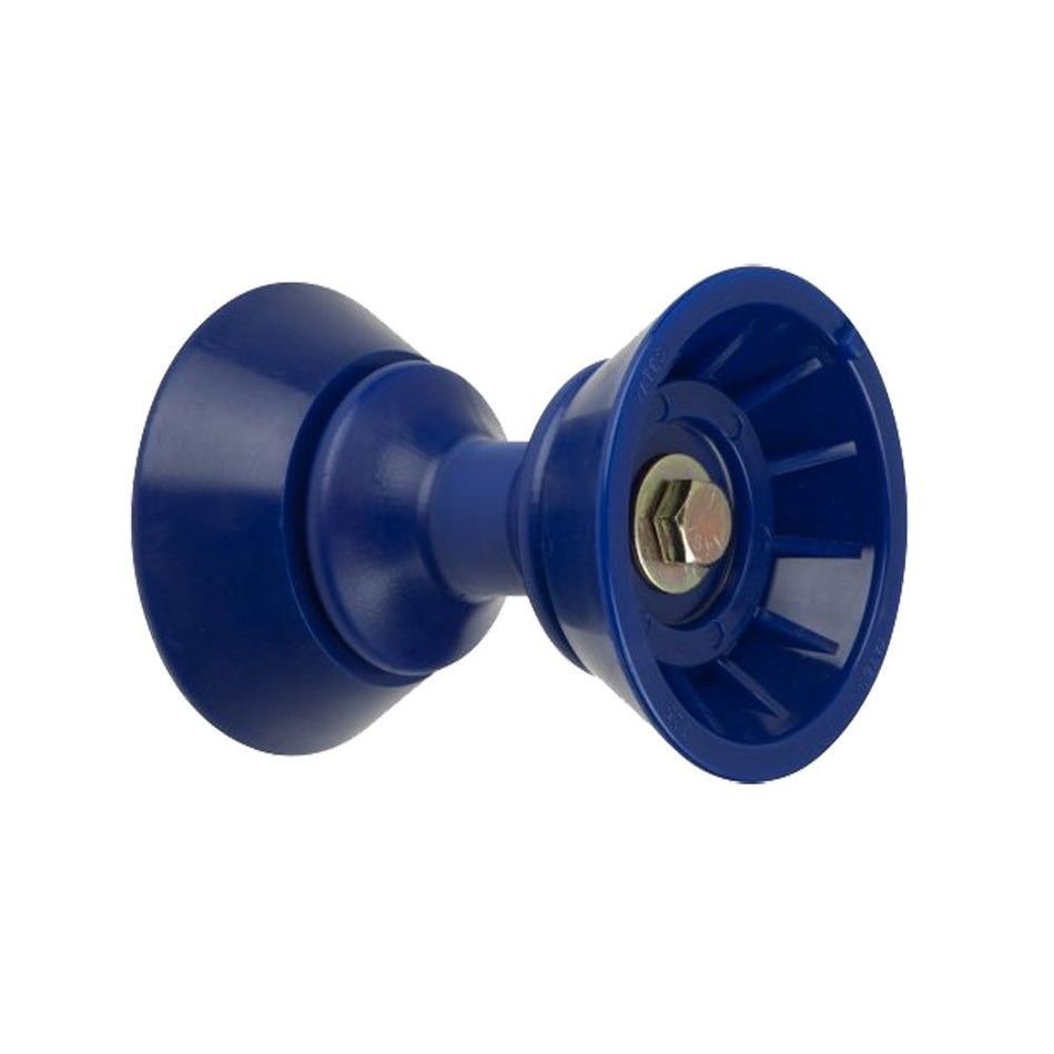 C.E. Smith 3" Bow Bell Roller Assembly - Blue TPR - Get Tight Gear