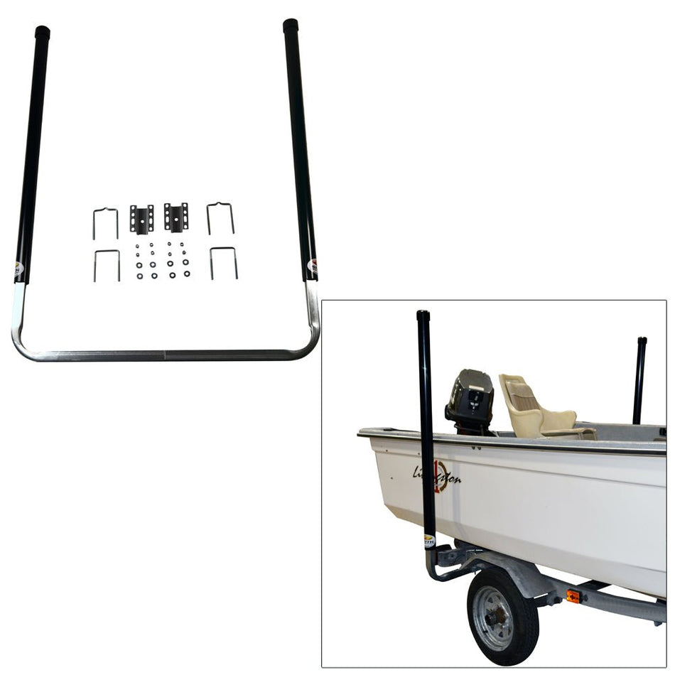 C.E. Smith 60" Black PVC Post Guide - On - Get Tight Gear
