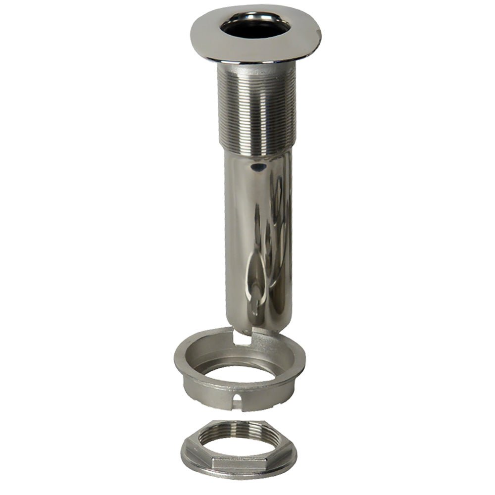 C.E. Smith 70 Series Screwless Flush Mount Rod Holder - 0 Degree - Stainless Steel - Cast Bottom - Black Liner - Boxed - Get Tight Gear