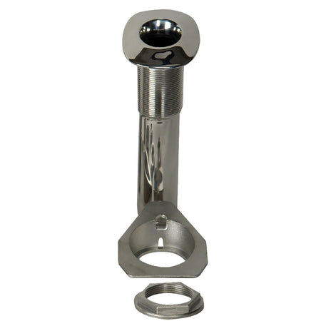 C.E. Smith 80 Series Screwless Flush Mount Rod Holder - 15 Degree - Stainless Steel - Cast Bottom - Black Liner - Get Tight Gear