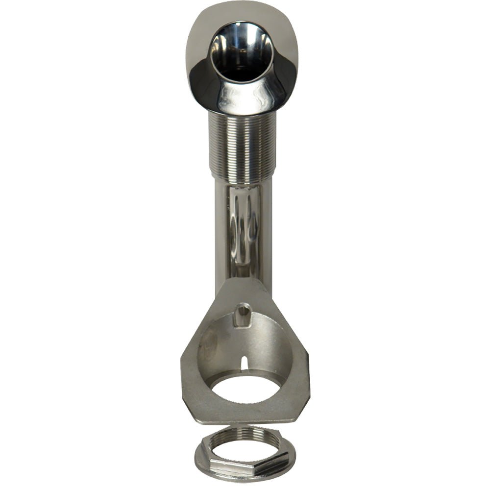 C.E. Smith 80 Series Screwless Flush Mount Rod Holder - 30 Degree - Stainless Steel - Cast Bottom - Black Liner - Get Tight Gear
