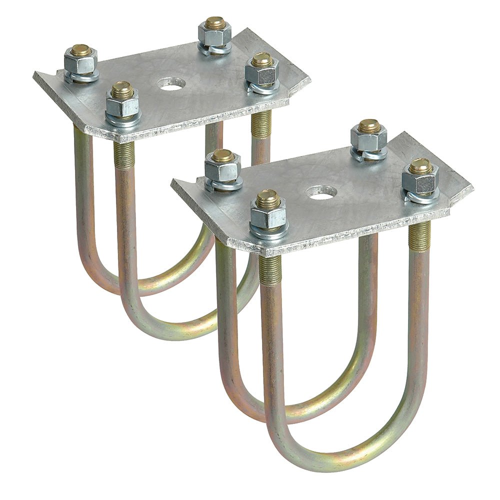 C.E. Smith Axel Tie Plate Kit f/3" Round Axel - Get Tight Gear